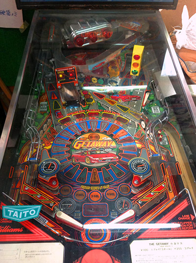 Getaway's playfield