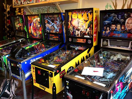 The pinballs in Reciprocal