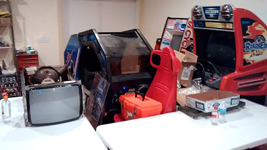 The repair area