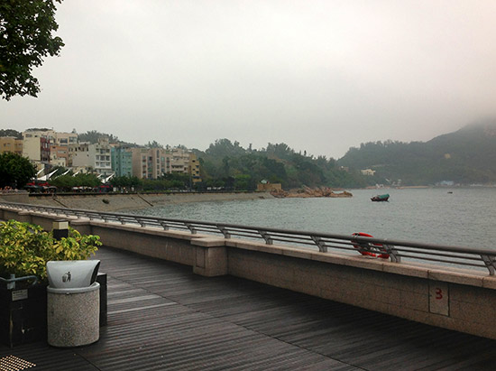 Stanley seafront