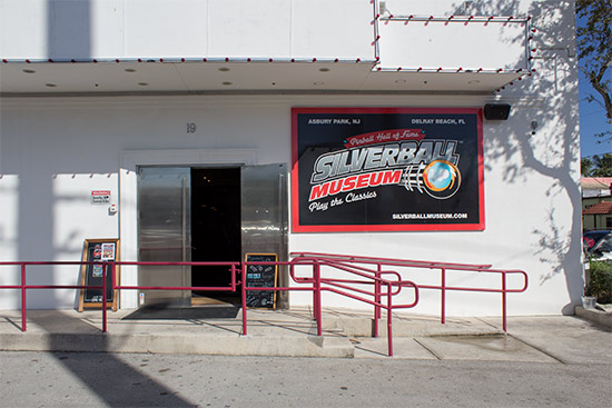 The Museum's entrance