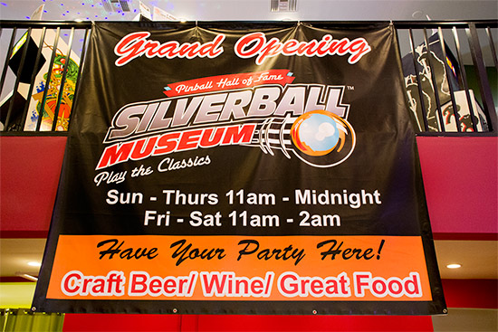 The Silverball Museum's slogan is 'Play the Classics'
