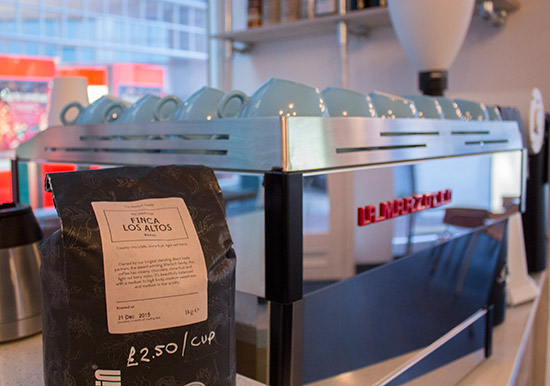 The espresso machine