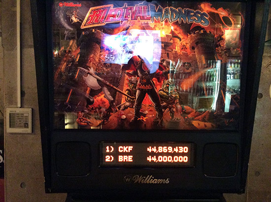 My early high score