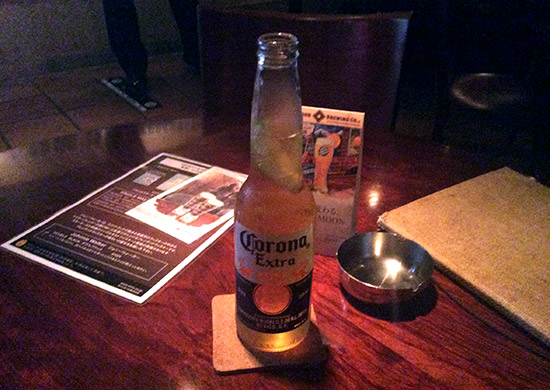 Refreshing cold beer